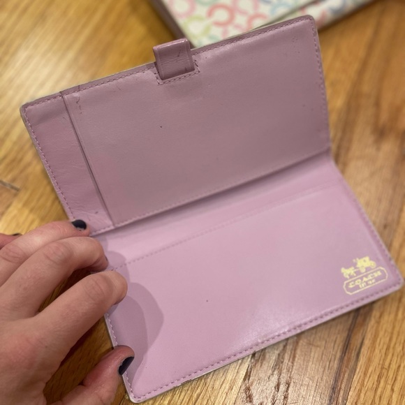 Coach Wallet Checkbook Set - Picture 3 of 7
